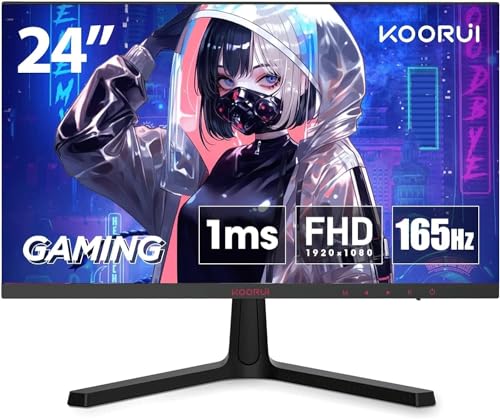 買うな】KOORUI 24E4 実機レビュー｜超激安ゲーミングモニターの評判は